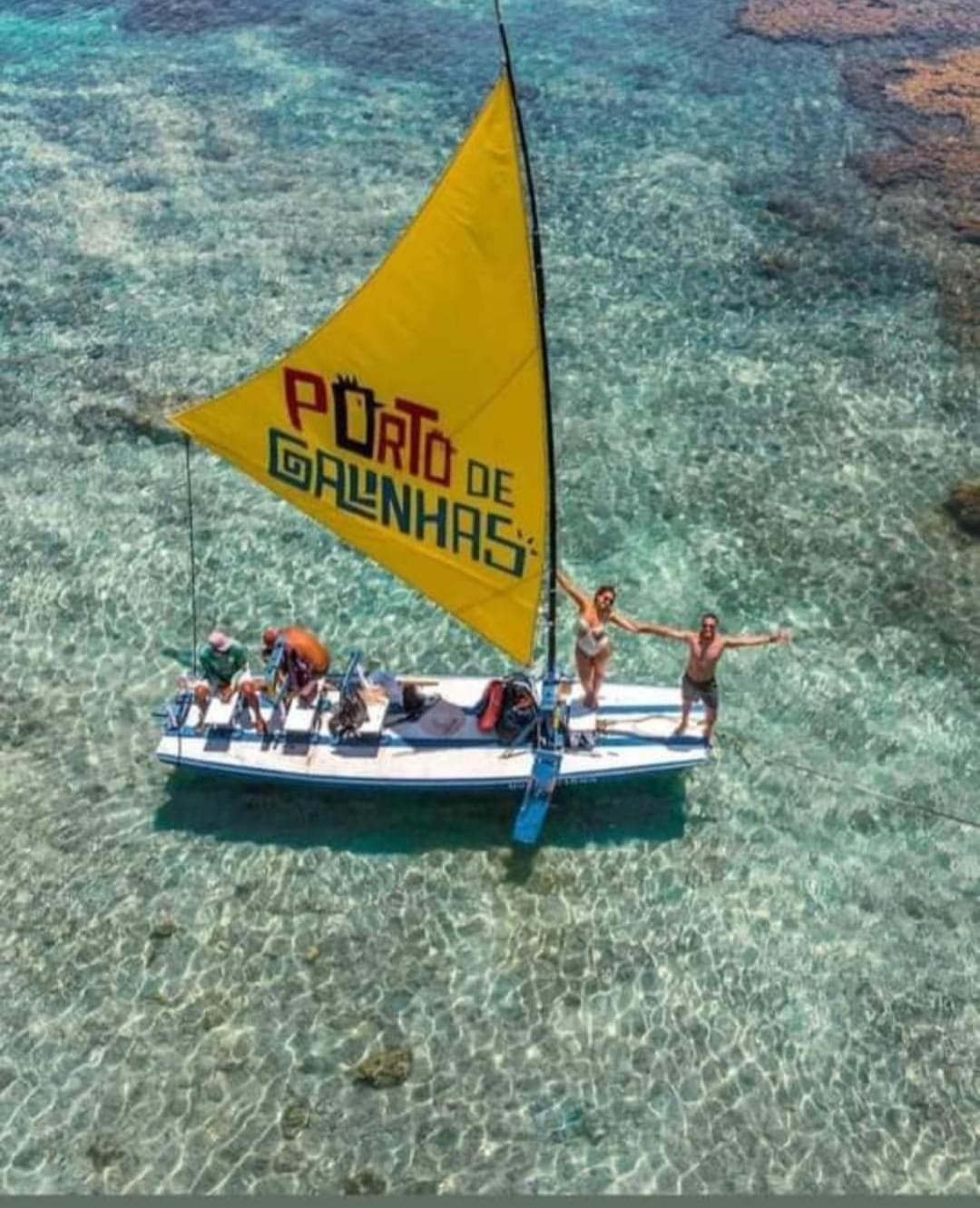Flat Vila De Porto Praca 10 Predio Amarelo Διαμέρισμα Pôrto das Galinhas Εξωτερικό φωτογραφία